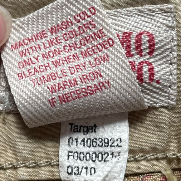 Y2K Mossimo Supply Khaki Low Rise Floral Patchwork Micro Mini Shorts 5 Cottage - Picture 5 of 10